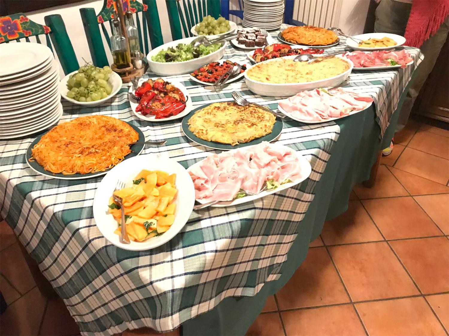 Aankomst bij Barone Negri, taalreis Campania
